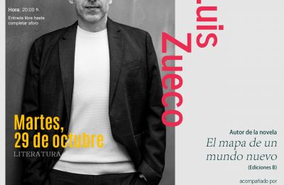 El escritor Luis Zueco participa en Salamanca en el encuentro literario ‘Diálogo de la Lengua’